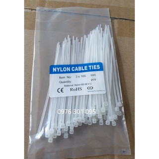 Dây rút nhựa 1 Tấc x 3 Li