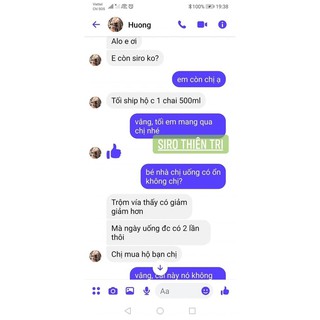 [MUA 1 TẶNG 1] SIRO HÚNG CHANH THIÊN TRI