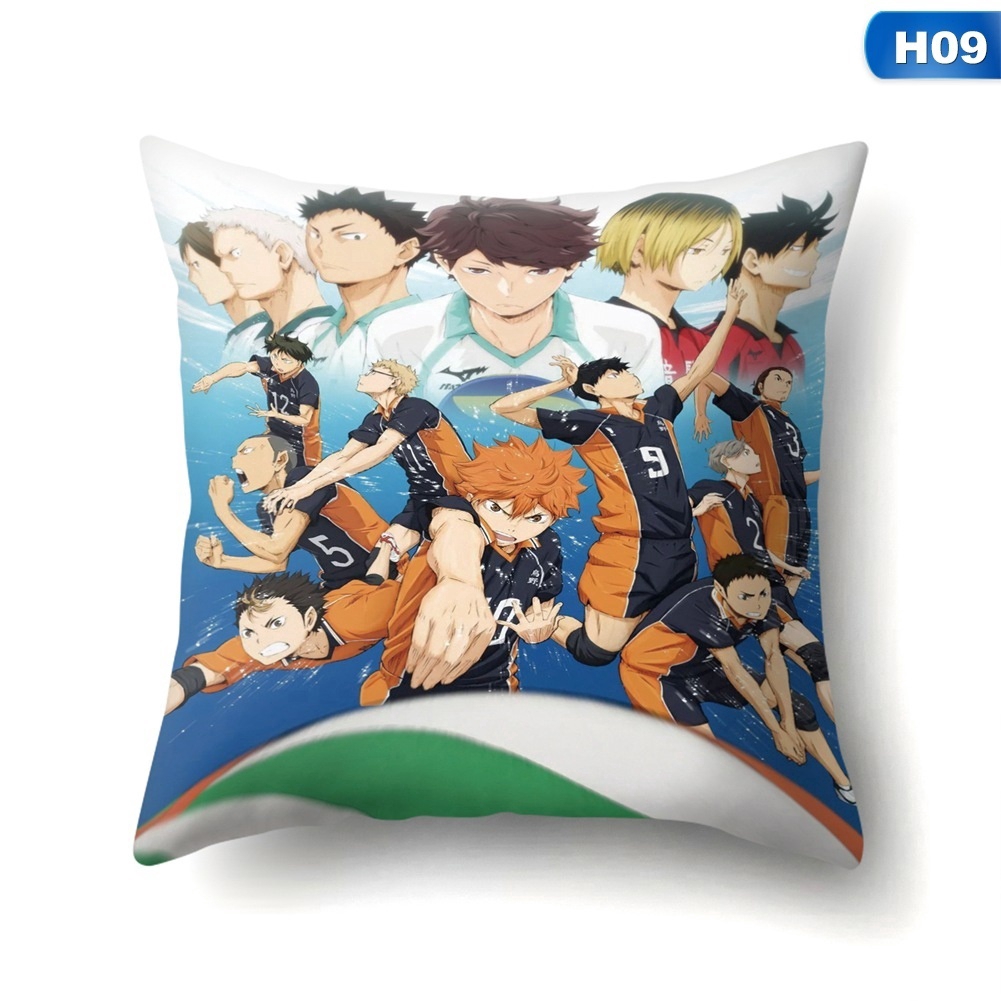 Vỏ Bọc Gối 17.7x17.7 Inch Inlife Zhizhong Haikyuu Shoyo Hinata