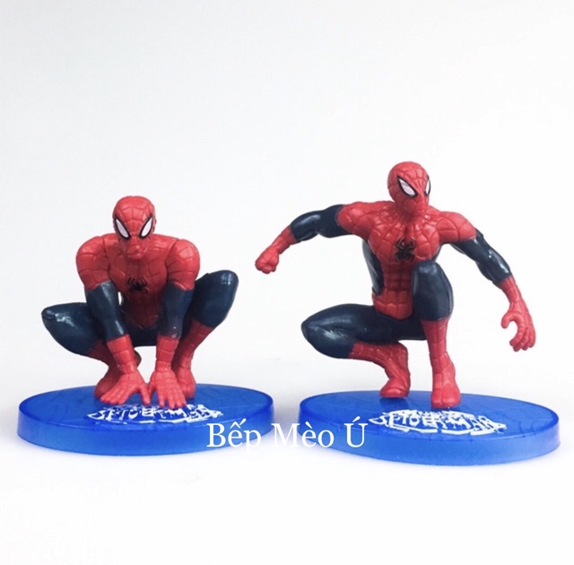 Bộ người nhện trang trí bánh kem (14.25)