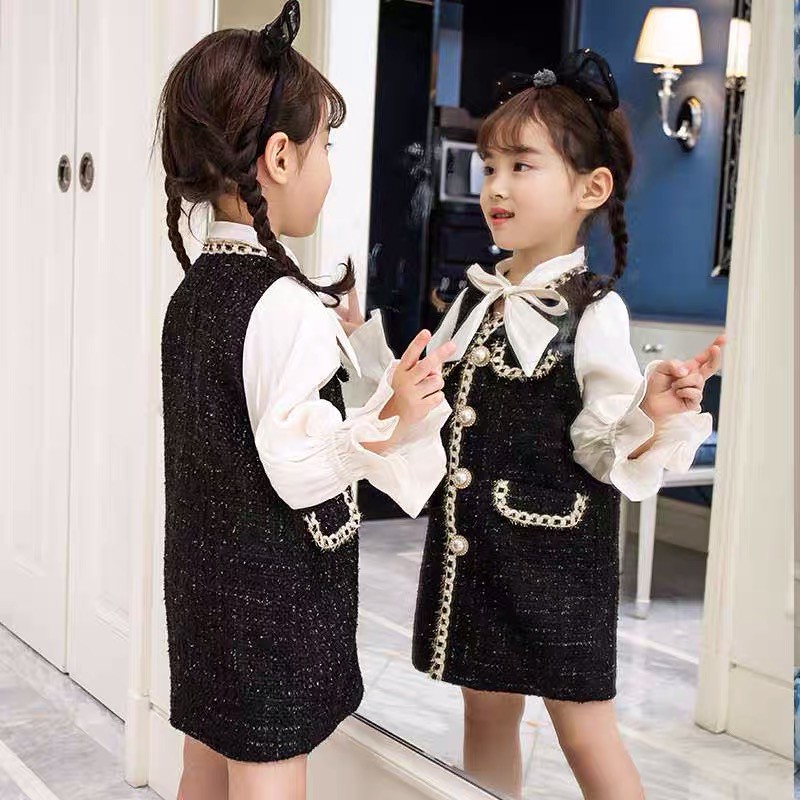 VÁY ĐẦM DẠ KIỂU HÀN QUỐC