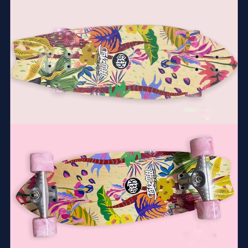 Surf skate take off