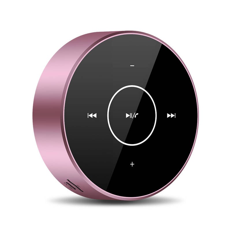 Loa Bluetooth không dây Mini Máy tính nhỏ Báo động Súng Thép Ngoài trời Âm thanh di động Phát sóng Màu Ánh sáng Cắm âm t