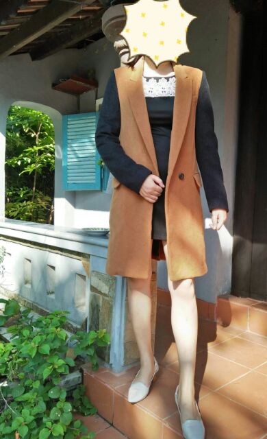 Áo dạ blazer lông cừu Hàn Quốc