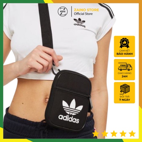 Túi đeo chéo mini thời trang nam nhỏ gọn tiện lợi full tag code bảo hành trọn đời khóa kéo đường may chống thấm ZAINO.