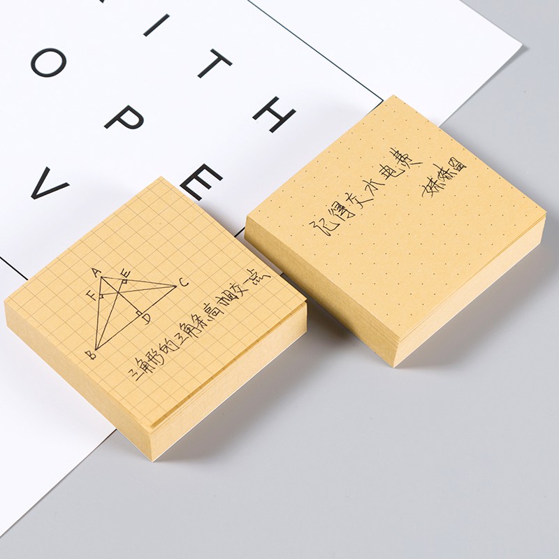Giấy note ghi chú kẻ ô vuông