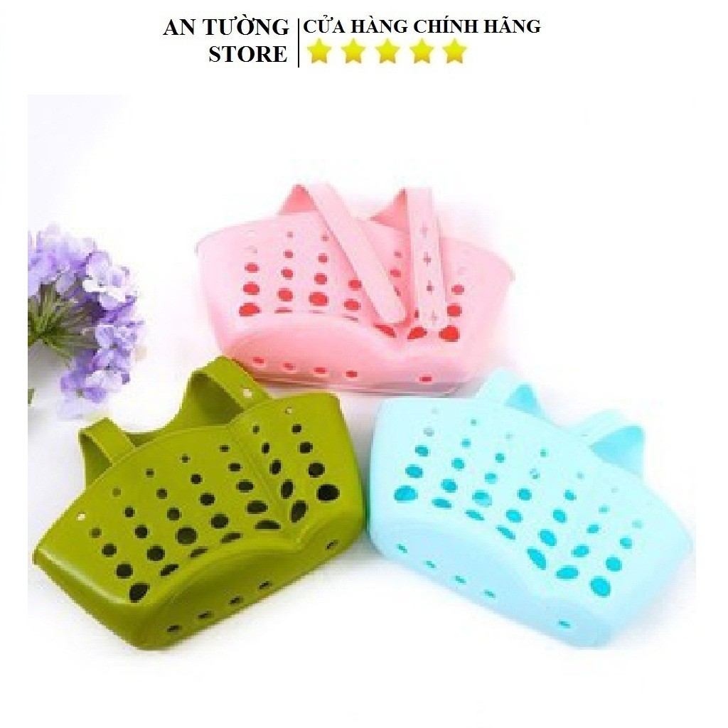Giỏ Đựng Đồ Rửa Bát Có Quai Treo Tiện Lợi- Giao Ngẫu Nhiên