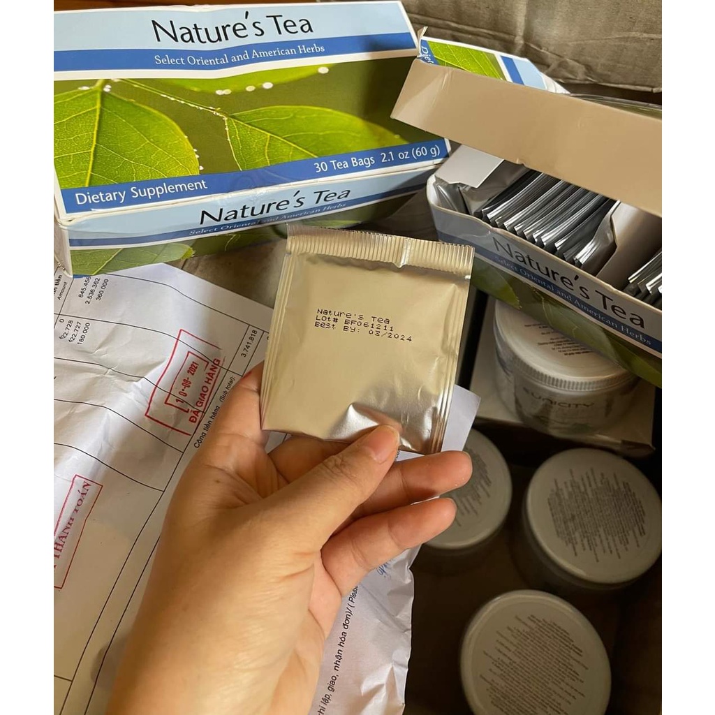Trà Detox, Thải Độc Nature's Tea Bảo Vệ Sức Khỏe Hộp 30 Gói x 2Gam