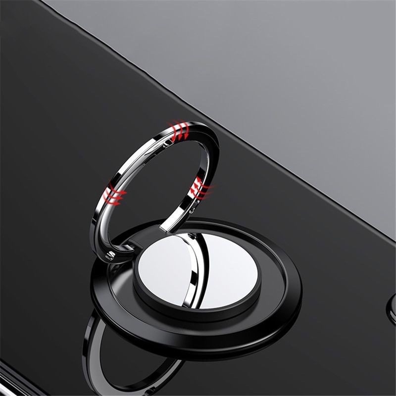 Giá Đỡ Điện Thoại Dạng Nhẫn Bằng Kim Loại Siêu Mỏng Nhẹ Xoay 360 Độ Thông Dụng Cho Xe Hơi