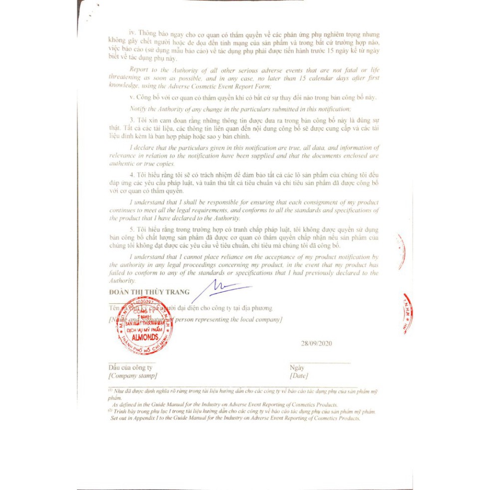 Dung dịch Hemo đào thải corticoid cho da giãn mao mạch, nám máu Almonds