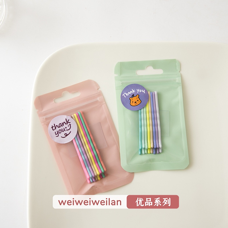 [Bộ 8] Kẹp Tóc Nhiều Màu Phụ Kiện Thời Trang Cho Nữ AB028