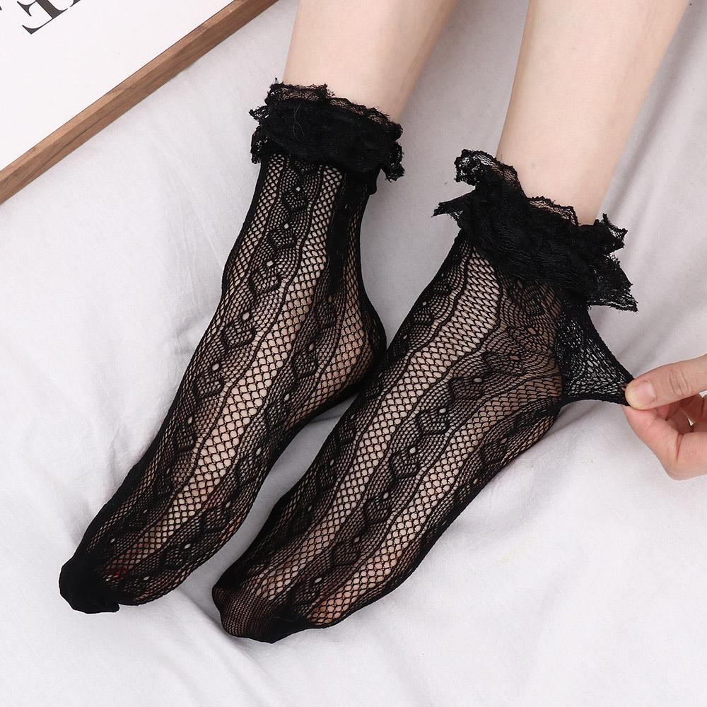 Đôi Vớ Co Giãn Họa Tiết Hoa Thời Trang Dễ Thương Cho Bé Gái