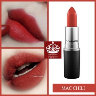 Son mac ruby woo chính hãng đỏ rượu đỏ đất Cosmetic999