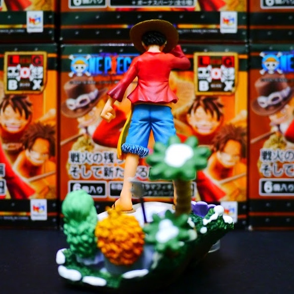 Mô hình chính hãng One Piece - Monkey D Luffy - LOGBOX 4 The New Journey