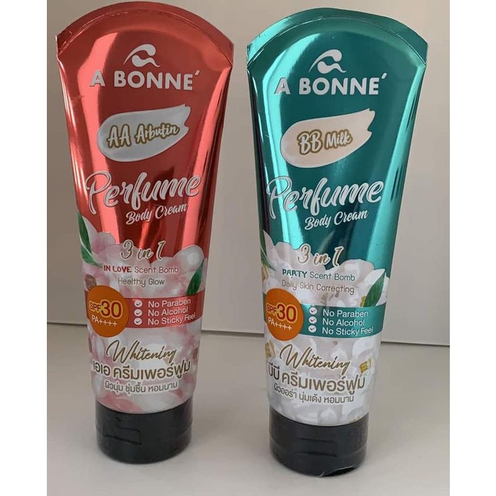 Kem Dưỡng Toàn Thân Hương Nước Hoa  AA ARBUTIN SPF30+PA+++A BONNE 200ML