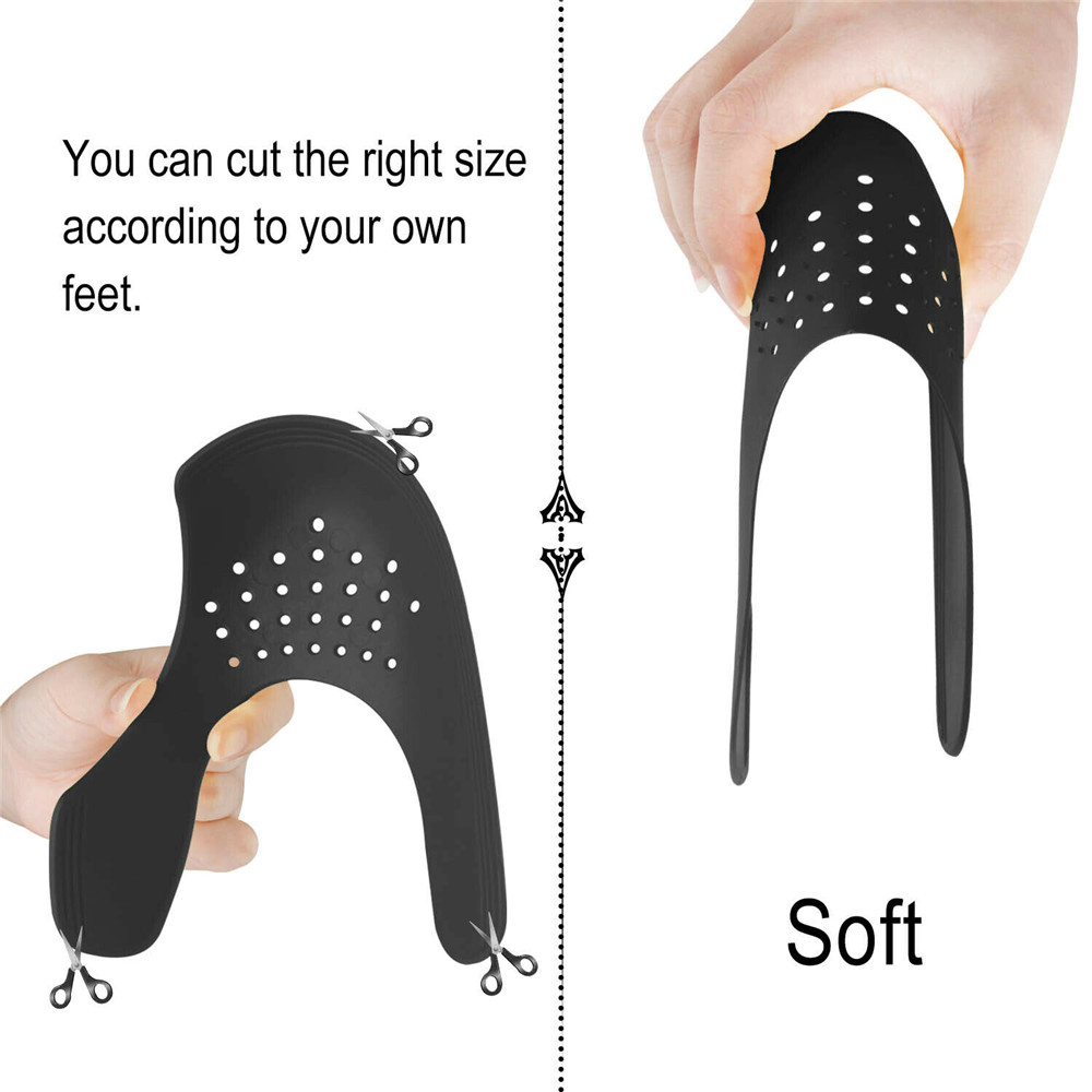 (Hàng Mới Về) 1 Cặp Đệm Bọc Bảo Vệ Mũi Chân Giúp Chống Nhăn Hiệu Quả