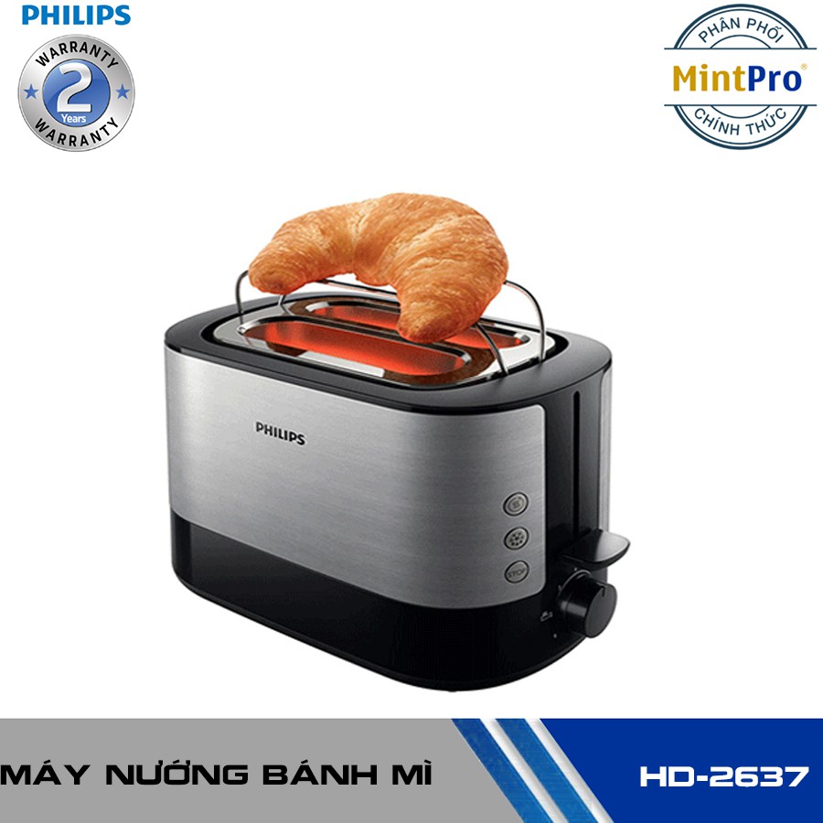 Máy nướng bánh mì Philips HD2637/90