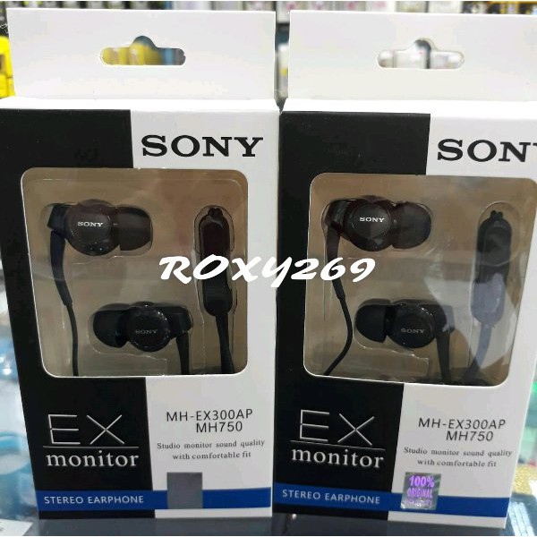 Tai Nghe Nhét Tai Ex300 Hp Sony Xperia Z Z1 Z2 Z3 Z4 Z5 Mini Compact Plus