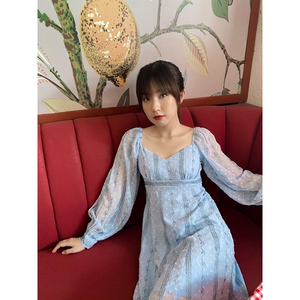 Đầm xanh Ceci Cela