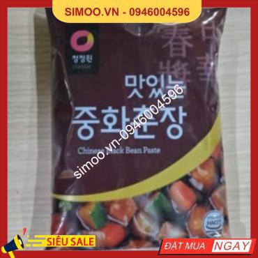 Sốt mì tương đen Hàn Quốc 250g, xốt tương đen hàn quốc 중회춘장 250g