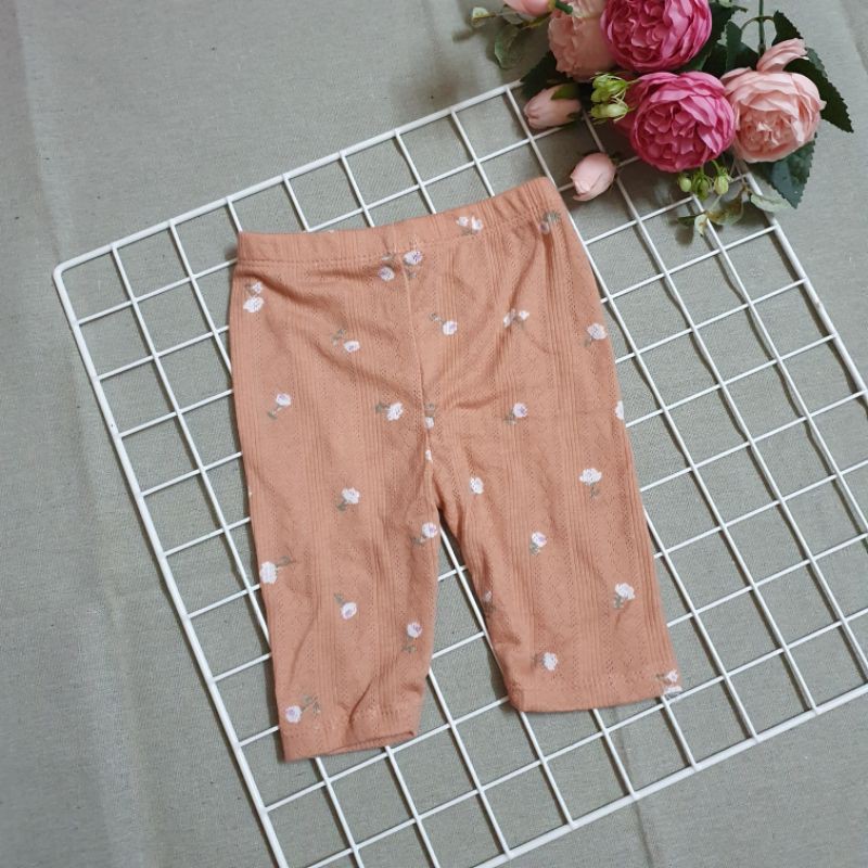 Legging lửng thông hơi mặc hè cho bé gái size 2-6