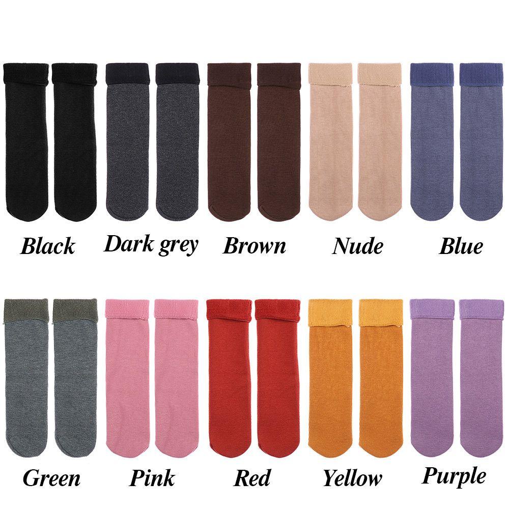 Vớ Len Cashmere Dày Không Đường May Dùng Đi Tuyết OSIER1