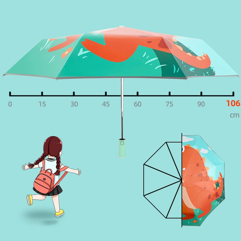 Ô dù cho bé gái, bé trai che mưa nắng gấp gọn mới nhất 2022