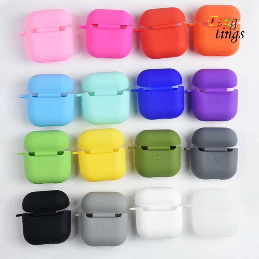 Vỏ Bảo Vệ Hộp Sạc Tai Nghe Bluetooth Airpods Pro 4 Bằng Silicon Mềm Chống Gỉ
