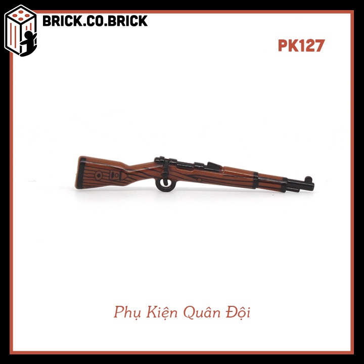Lắp Ráp Mô Hình Đồ Chơi Vũ Khí Hiện Đai Minifigure Phụ Kiện Moc Army Quân Đội PK125
