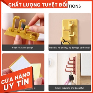 HH Móc Dán Tường 4 Chấu Đa Năng