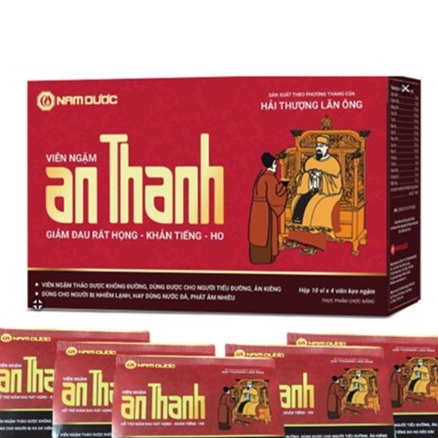 Viên / kẹo ngậm An Thanh không đường
