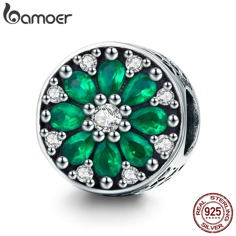 Hạt Xỏ Vòng Tay Bamoer SCC629 Bằng Bạc 925 Thời Trang Cho Nữ