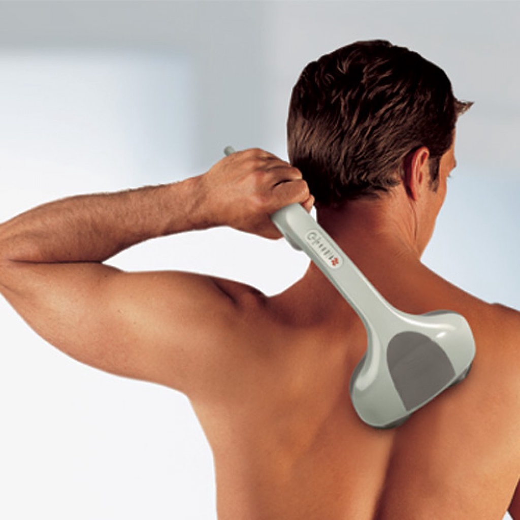 Máy massage cầm tay Percussion Pro kèm nhiệt Homedics HHP-351H