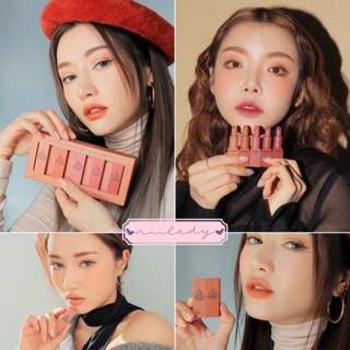 Set 5 son 3CE MOOD RECIPE LIP COLOR MINI KIT 2