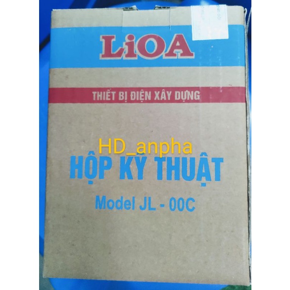 Tủ điện nhựa ngoài trời Lioa JL-00C (loại lớn) & JL-00B (loại nhỏ) - Tủ điện