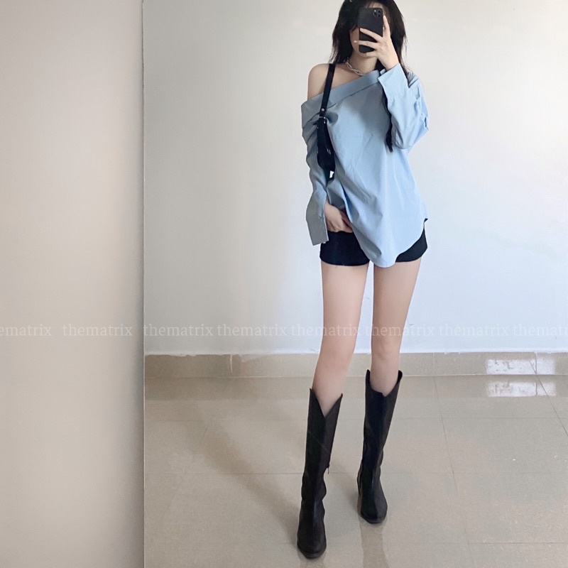 Sơmi form rộng oversize cá tính (bản cải tiến) | BigBuy360 - bigbuy360.vn