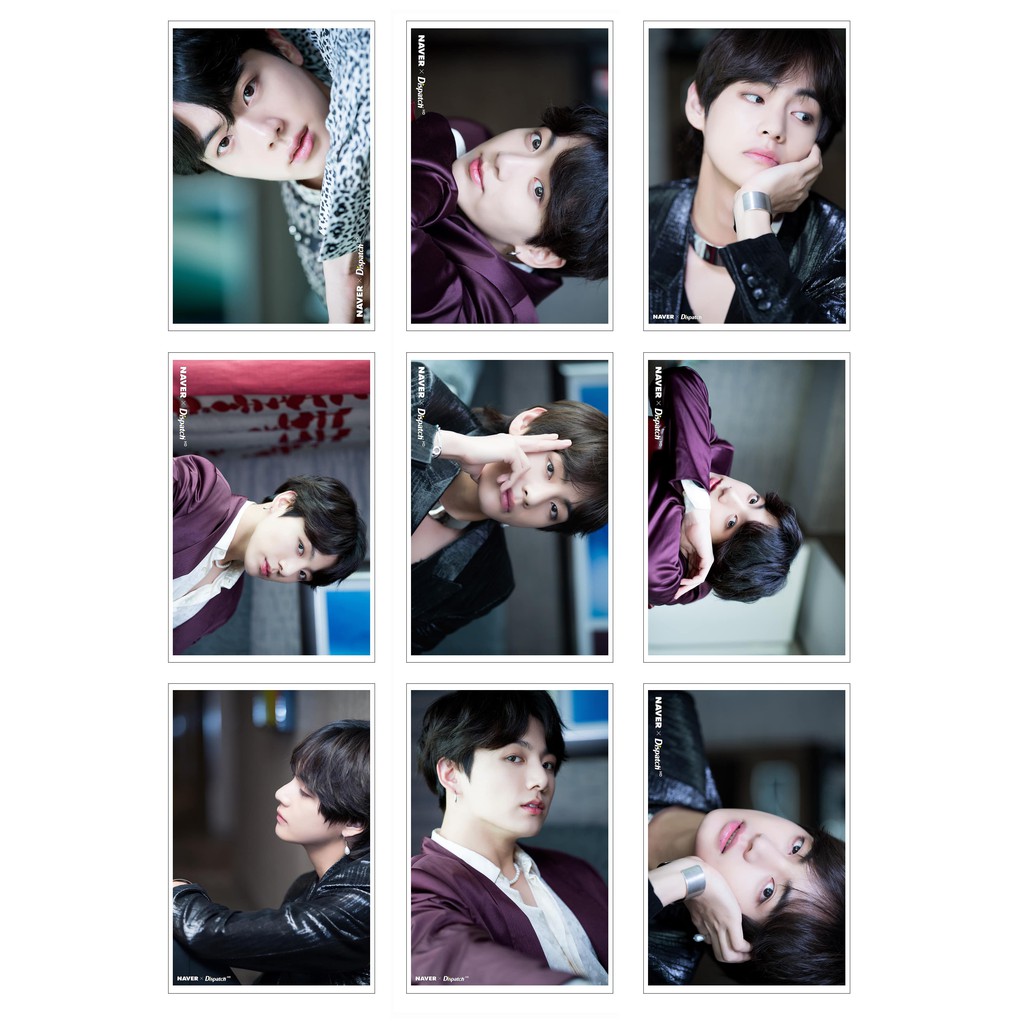 Lomo Card Ảnh BTS - BBMAs 2018 x Naver Dispatch (45 ảnh)