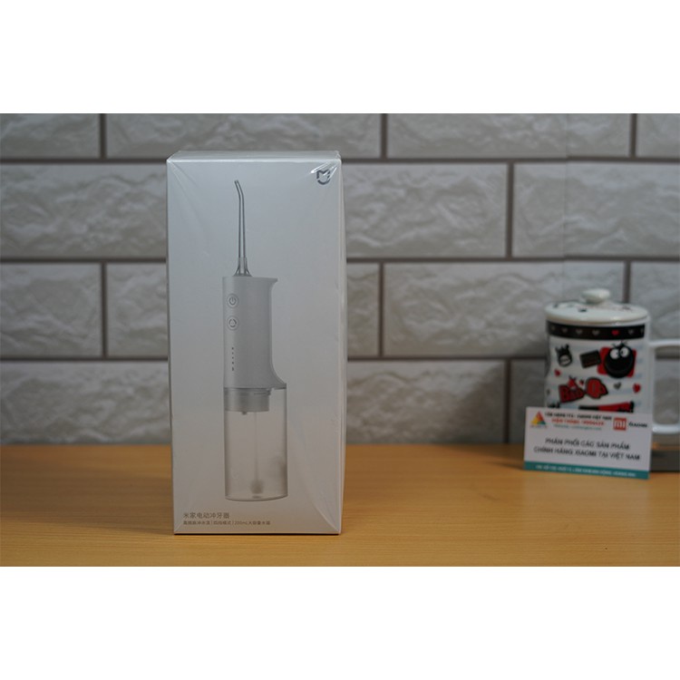 Tăm Nước Xiaomi Mijia MEO701 Kèm 4 Đầu Vòi Vệ Sinh Răng Miệng - Máy Tăm Nước - Bảo Hành 12 Tháng