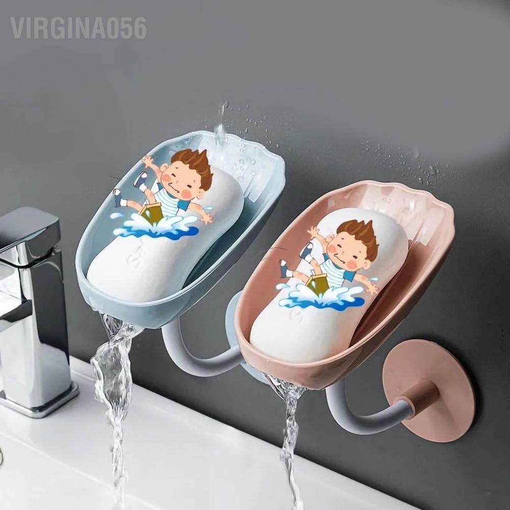 Hàng Hot Phòng tắm tiện lợi chống thấm nước nặng chất liệu PP ngăn đựng xà phòng Hàng giao ngayVirgina056