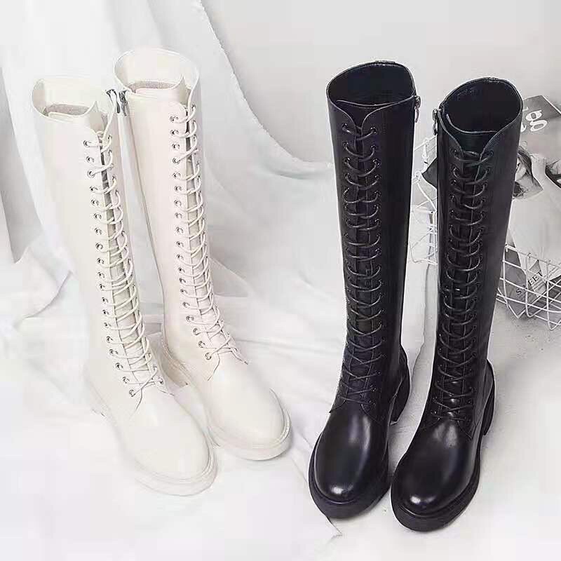 Boots đùi ulzzang khoá sườn