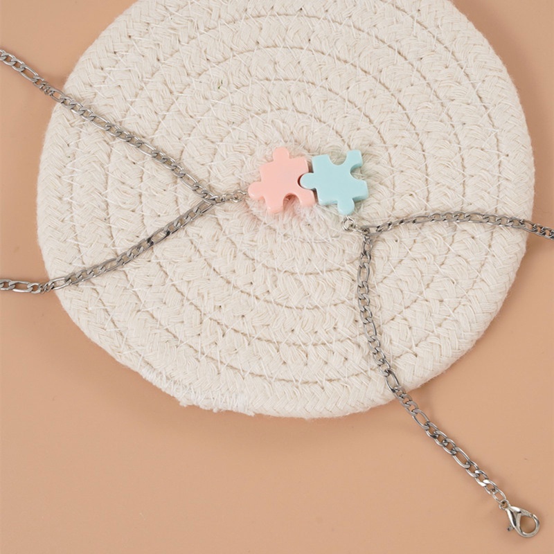 Vòng Tay Chuỗi Hạt Bằng Thép Không Gỉ Thời Trang Cho Cặp Đôi