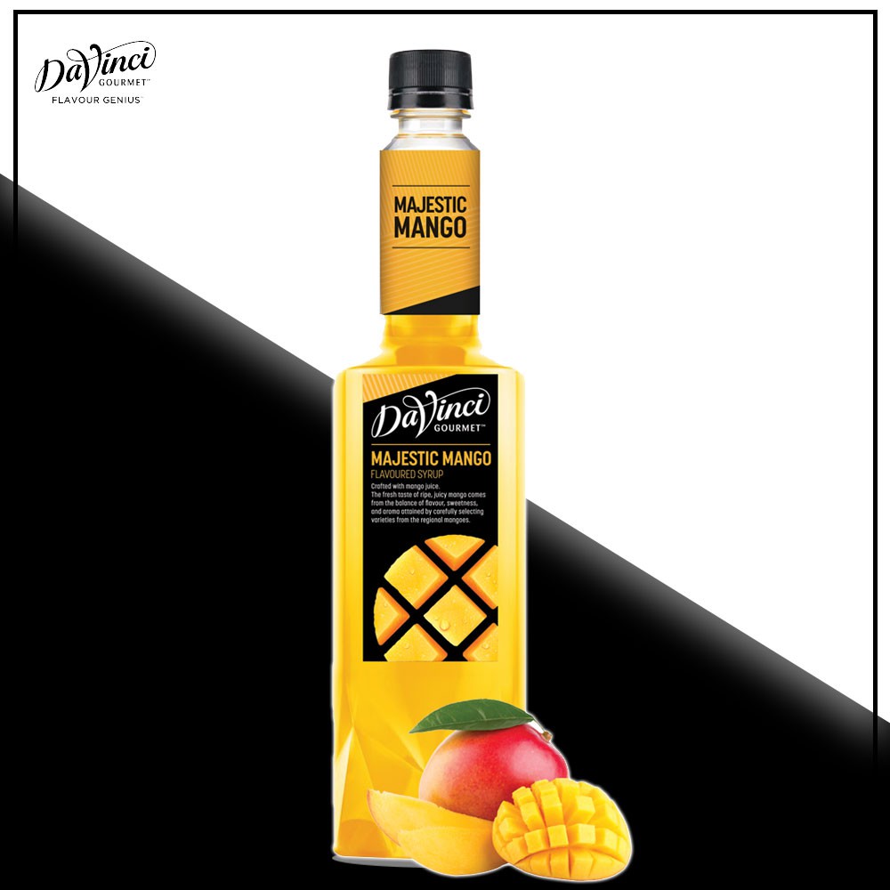 Siro hãng DVG vị xoài chai 750 ml/ syrup Xoài Davinci chai 750ml