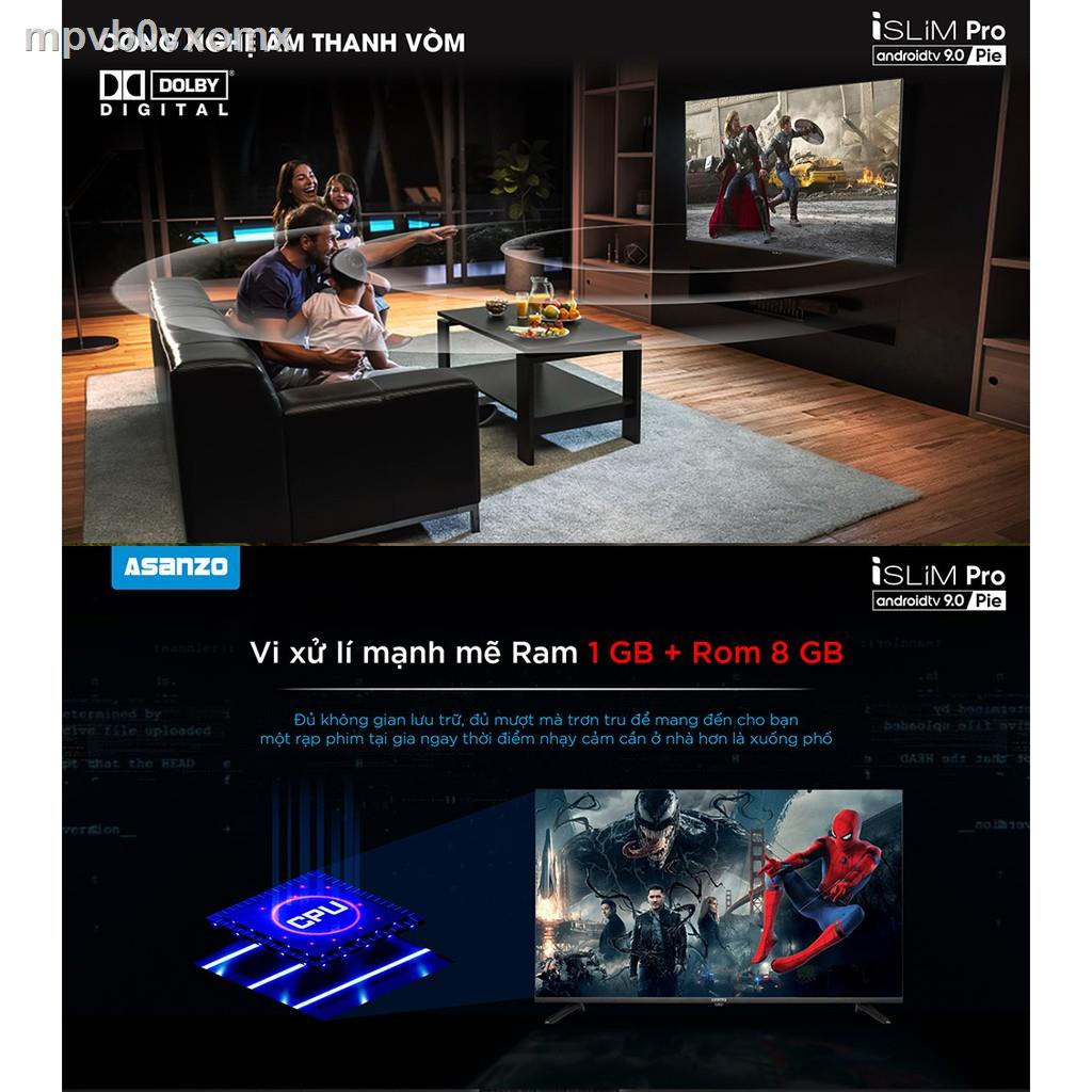 ¤❒✲Smart Voice Tivi Asanzo 32 inch HD - Model 32S51 Android 9.0, Điều khiển giọng nói, Bluetooth 5.0, Wifi 2.4GHz, Dolby | BigBuy360 - bigbuy360.vn