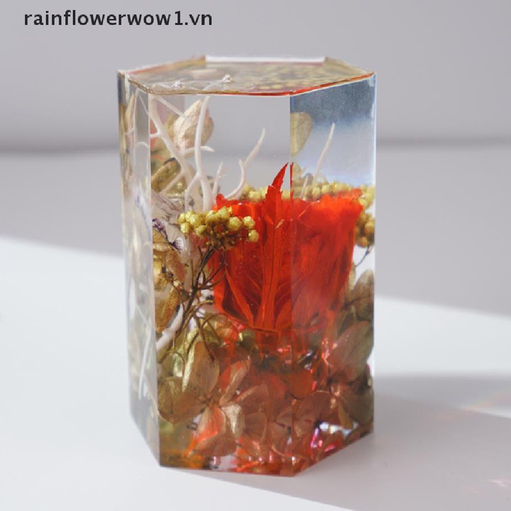 Khuôn Silicone Hình Lục Giác Làm Đồ Thủ Công Tiện Dụng