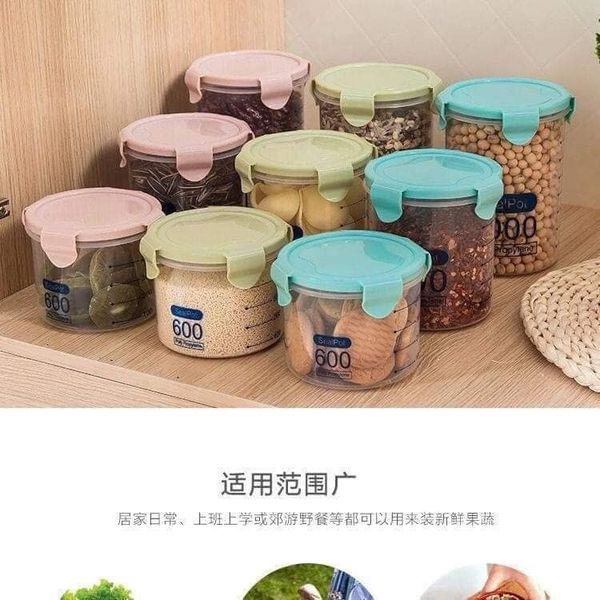 Set 3 hộp nhựa đựng đồ khô