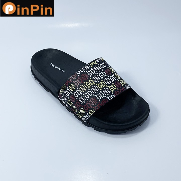 Dép nam quai ngang thời trang PinPin chất liệu eva đa năng nhẹ đế chống mòn trơn trượt không thấm nước - dw203