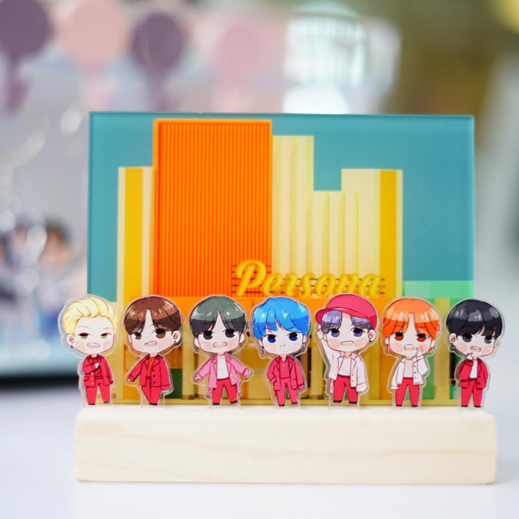 Tranh kính standee BTS Boy With Luv bangtan boys