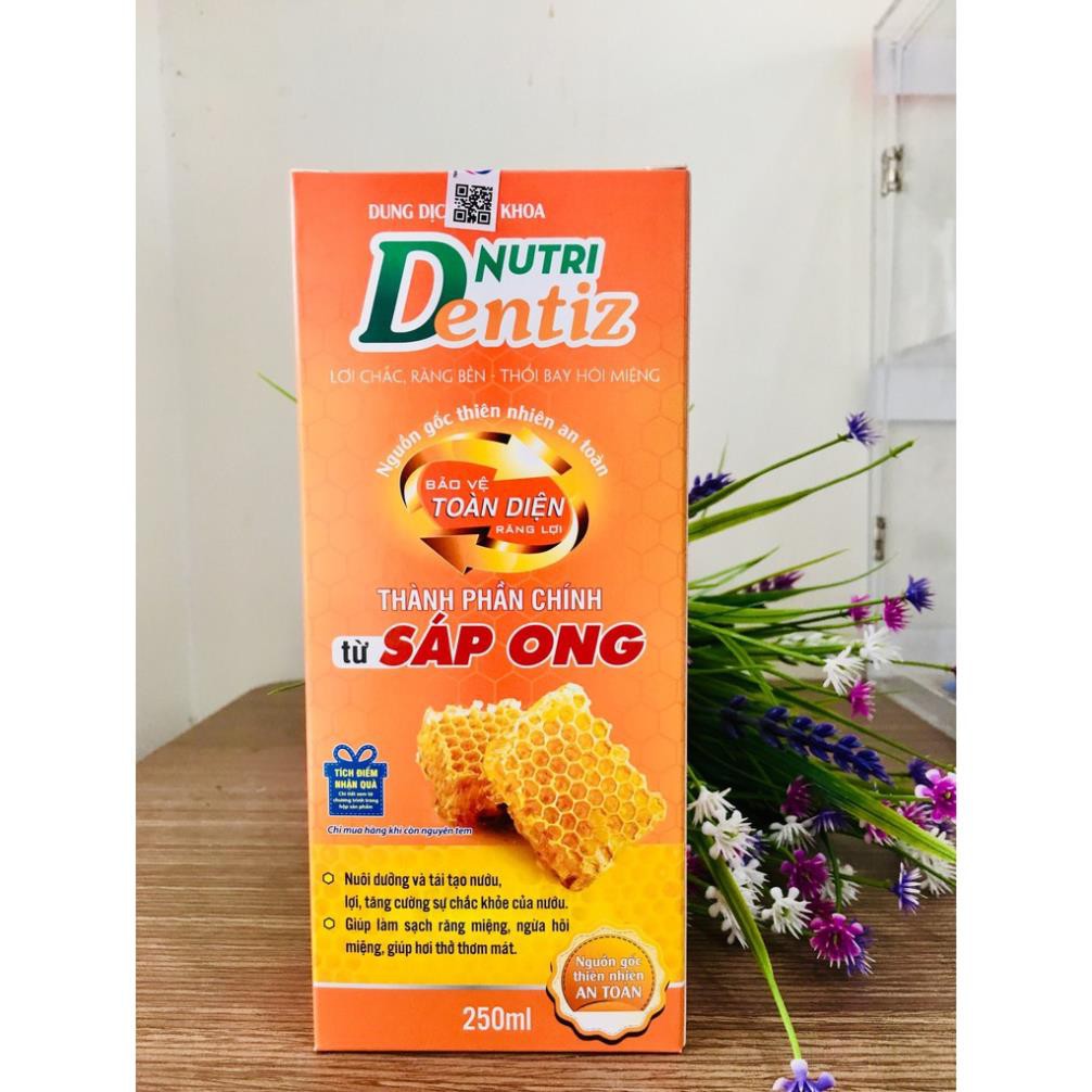 ✅ (CHÍNH HÃNG) Nước Súc Miệng Nutridentiz Giúp Răng Chắc Khỏe,Hết Viêm Lợi,Chảy Máu Chân Răng, Hôi Miệng