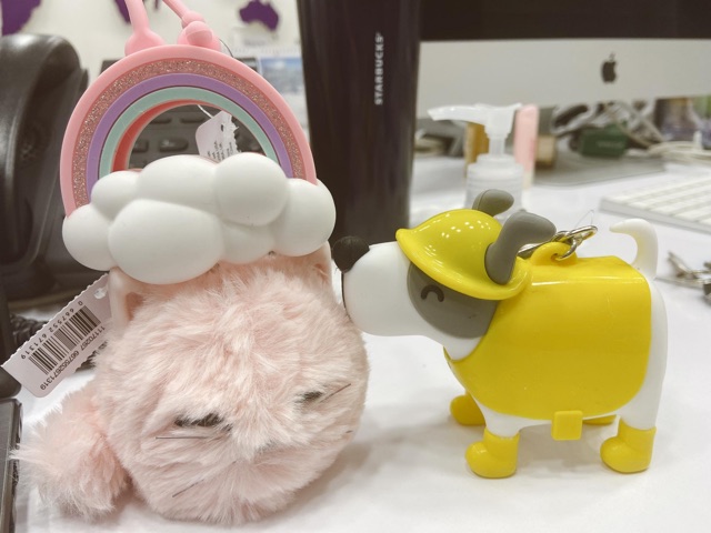 Móc treo nước rửa tay khô Bath and body works BBW treo túi, balo, chìa khoái