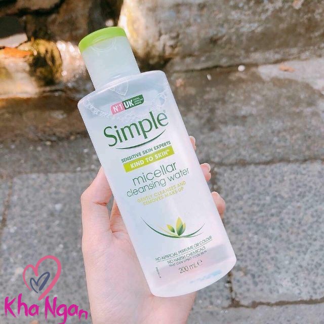 [HÀNG CHÍNH HÃNG] Nước tẩy trang Simple Kind to Skin Micellar Cleansing Water